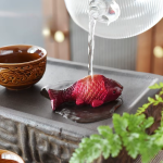 Tea pet-fiskar i resin med färgskiftande effekt