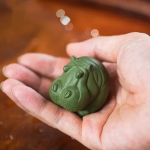 Tea pet flodhäst i Yixinglera