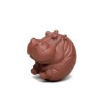 Tea pet flodhäst i Yixinglera
