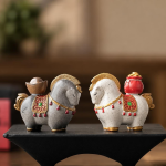 Tea pet häst med värmekänslig färg