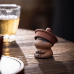 Tea pet i keramik för gongfu-te med flera motiv
