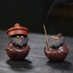 Tea pet i Yixinglera, handgjord figur