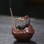 Tea pet i Yixinglera, handgjord figur