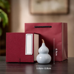 Tea pet kalebass i celadonkeramik — Med presentask