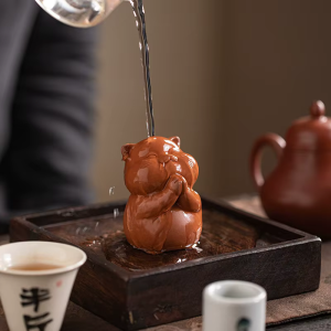 Tea pet-katt i fem poser