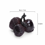 Tea pet med färgskiftande litchi i resin