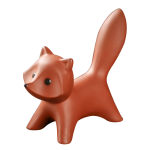 Tea pet-räv i Yixinglera